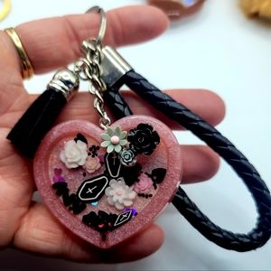 Heart Shaker Keychain
